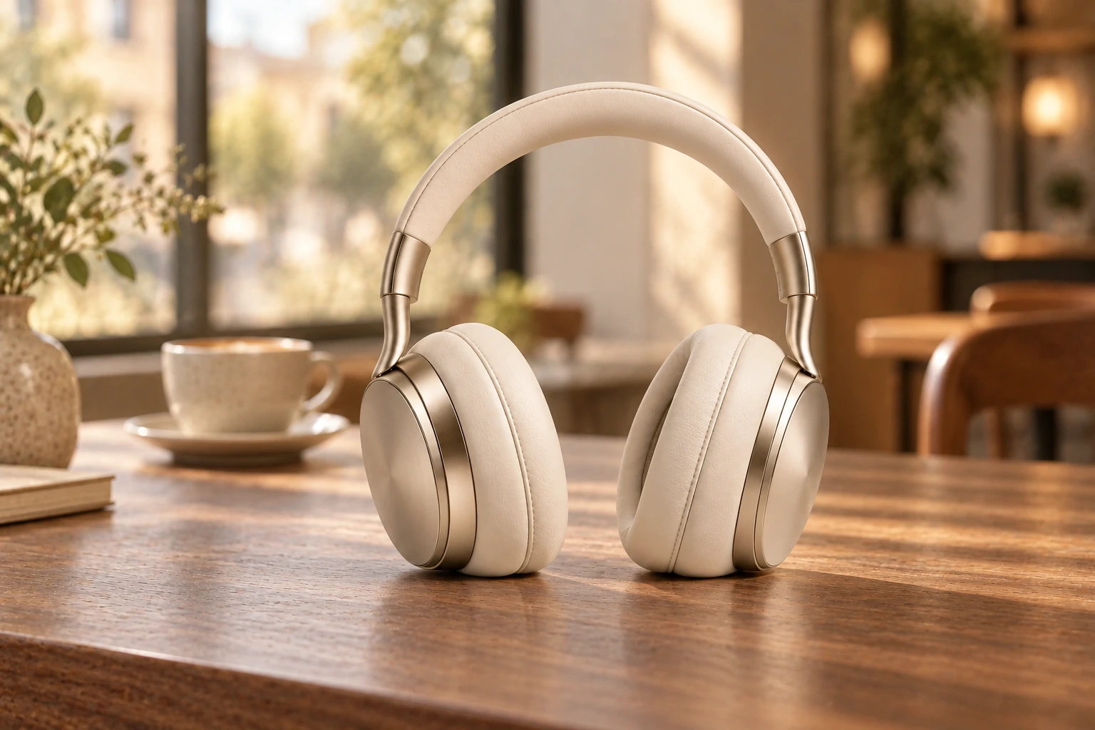 Illustrative headphone example: Café Lifestyle