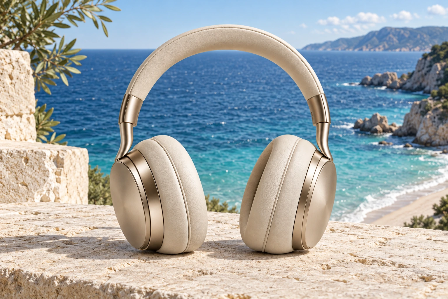Illustrative headphone example: Coastal Calm
